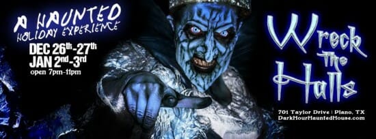 dark hour haunted house wreck the halls