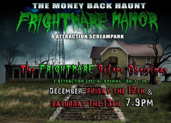 frightmare manor christmas