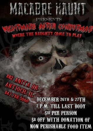 macabre manor christmas